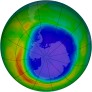 Antarctic Ozone 2010-09-24